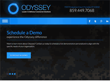 Tablet Screenshot of odysseydcs.com